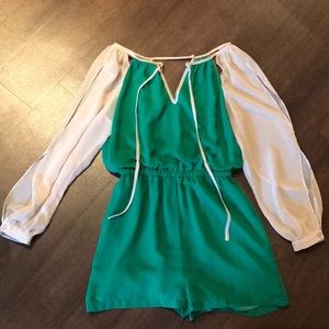 Green romper